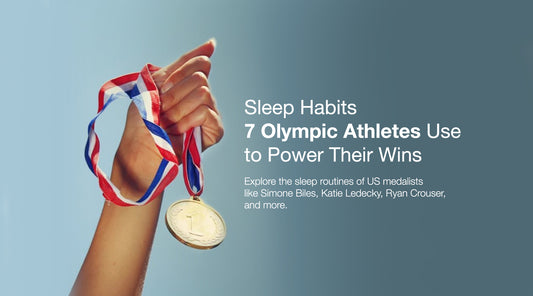 Sleep Habits 7 Olympic Athletes Use to Power their Wins: Explore the sleep routines of US Medalists like Simone Biles, Katie Ledecky, Ryan Crouser, and more.